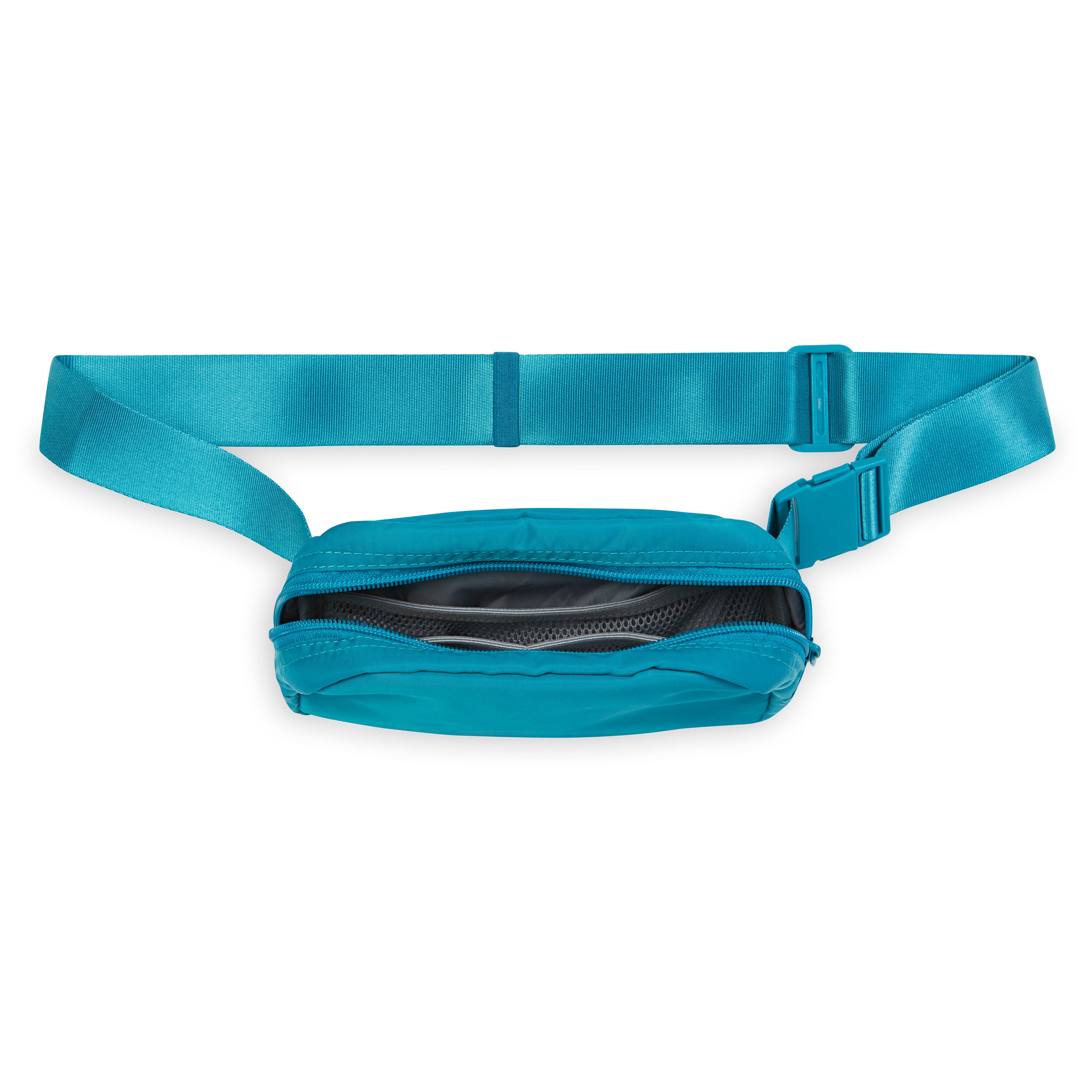 POPSUGAR Waist Pack Teal interior